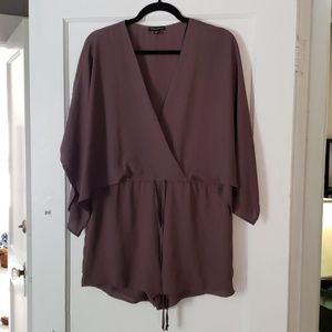 Dusty purple romper size M